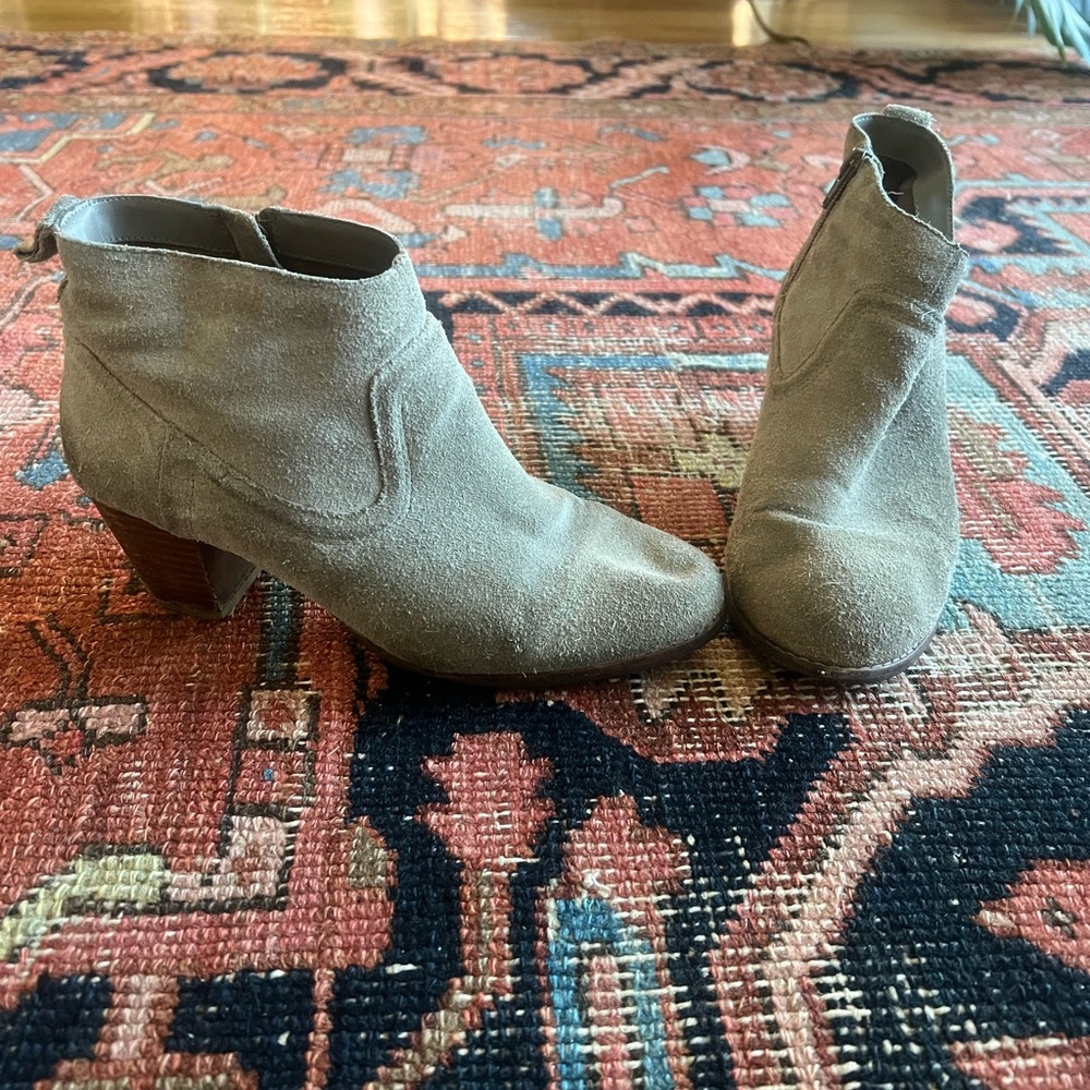 DV by Dolce Vita Taupe Ankle Booties